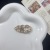 New Cream And Coffee-Colored Clouds Cat 'S Paw Bow BB Clip Ins Sweet Cute Hairpin Bang Side Clip Headdress Clip