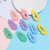 Cartoon Colored Clouds Clip Flower Side Clip Handmade DIY Cream Glue Material Package Barrettes Accessories