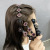 Clover Korean Simple Temperamental All-Match Side Clip Side Clip Rhinestone Bobby Pin Bang Clip Forehead Braided Hair Clip