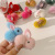 Autumn and Winter Cute Three-Dimensional Barrettes Female Children Baby Plush Does Not Hurt Hair Bunny Girls Side Clip