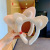 StellaLou Same Style Rabbit Ears Hair Hoop Korean Internet Celebrity Barrettes Headband Plush Wash