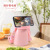 Internet Celebrity Stainless Steel Children's Thermos Mug Student Large Capacity Sports Kettle Portable Cute Bounce Cartoon