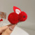 Autumn and Winter Cute Three-Dimensional Barrettes Female Children Baby Plush Does Not Hurt Hair Bunny Girls Side Clip