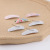 Korean Style Drop-Shaped 6-Piece Hairpin Sweet Flowers Embroidery Cloth Hairpin Baby Does Not Hurt Hair BB Bang Side Clip