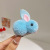 Autumn and Winter Cute Three-Dimensional Barrettes Female Children Baby Plush Does Not Hurt Hair Bunny Girls Side Clip