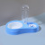 Cross-Border New Arrival Pet Drinking and Eating Dual-Purpose Bowl Pet Leash Water Bottle Water Bowl Easy to Clean Dog Feeding Drinking Bowl Water Bowl