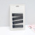 Korean Style Simple Paint-Free Clip BB Clip Blister Pack Pea Pod Hair Clip Black Metal Barrettes Set