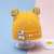 Babies' Autumn and Winter Baby Wool Cap Cute Cartoon Calf Super Cute Baby Boy and Baby Girl Hat Western Style Beanie