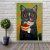 Dogs and Cats Decorative Painting Airbrush Painting Hotel Mural Animal Hanging Painting Living Room Decorative Crafts Cloth Painting Photo Frame
