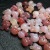 Popular Non-Red Yanyuan Agate Peach Pink Carving Bunny DIY Bracelet Accessories Cute Animal Factory Wholesale