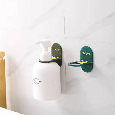 Tiktok Same Bathroom Punch-Free Shower Gel Rack Shampoo Wall Storage Rack Shower Gel Bracket Manufacturer