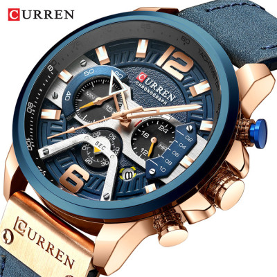 Curren 8329 Men's Sports Watch Men's Watch Foreign Trade Sports Watch in Stock