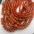 Paint Imitation Red Agate Glass Beads DIY Ornament Bracelet Bracelet Beaded Loose Beads Spacer Beads Accessories Wholesale