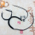 Wholesale DIY Agate Chalcedony Tiger Eye Jade Men's and Women's Woven Bracelet Strand Accessories Dorje Knot Semi-Finished Products Red Hand Strap