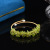 Amethyst Aquamarine Strawberry Quartz Adjustable Opening Bracelet 14K Gold Plated Handmade Winding Ornament Crystal Gravel