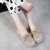 Summer Outdoor Wear Student Fashion Korean Style Lace Slippers Hole Shoes Cool Breathable Women's Outer Wear Closed Toe Casual Slippers Women