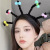 Little Devil Monna Headband Cute Twisted Stick Fried Hair Black Braid Funny Halloween Party Headband Hair Accessories Women