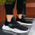 2021 New Spring Breathable Light Casual Shoes Korean Summer Running Tide Shoes Men's Black Shoes One Piece Dropshipping