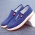 2022 New Men's Shoes Slip-on Old Beijing Cloth Shoes Slip on Shoes Men's Ice Silk Canvas Shoes Breathable Board Shoes