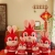 Rabbit Year Mascot Plush Toy Bunny Annual Meeting Gifts Ragdoll Can Be Used as Logo Tang Suit Rabbit Year Doll