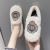 Autumn And Winter Fleece-Lined Fluffy Shoes Cotton Slippers Female Student Peas Shoes Korean Style Shoes Women 'S Net Red Shoes Warm Flat Bottom Shoes