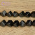 Natural Black Agate Diagonal Cube Scattered Beads Black Square Beaded Wholesale DIY Ornament Accessories
