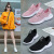 Women's Shoes 2022 Cross-Border New Arrival Casual Fashion Running Shoes Flying Woven Women's Breathable Shoes Soft Bottom Trendy Sneakers Women