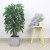 Indoor Simulation Green Leaf Plan Fake Trees Floor-Standing Decorations Potted Plastic Festive Pachira Macrocarpa Bonsai