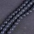 Black Agate Frosted Six-Child Mantra Loose round Beads DIY Accessories Bead Ornament Rosary Bracelet Accessories