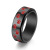 European and American Jewelry Creative Bracelet Titanium Steel Punk Dog Paw Rotatable Ring Fashion Men 8mm