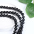 Black Agate Scattered Beads String Beads And Round Beads Factory Direct Sales Glossy Black Beads 4mm12mmdiy Ornament Accessories Wholesale