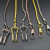 Pocket Watch Chain Accessories Gold Bronze Leather Rope Waist Chain Necklace Vintage Pocket Watch Chain Braided Rope Keychain