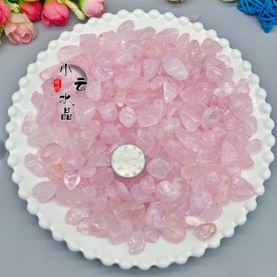 Factory Wholesale Pink Crystal Gravel Pink Crystal Gravel Ross Quartz Buddha Worship 7BEST Ornaments Aromatherapy Extended Perfume Crystal