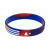 From AliExpress Blue Line Silicone Bracelet Fans Colorful American Independence Day Commemorative Wristband Flag Bracelet