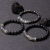 High Quality Labradorite Core Beads Bracelet Gray Agate Black Agate Tiger Eye Figure Bracelet Unisex Factory Wholesale