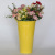 Flower Pot Wholesale Colorful Iron Leather Creative Home Decoration Binaural Flower Bucket Home Decoration Display Iron Bucket
