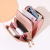 Factory Direct Sales Women's Wallet Solid Color Small Crossbody Bag Touch Screen Mini Mobile Phone Mid-Length Summer All-Matching Coin Purse