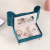 Nordic Style Minimalist Sofa Small Exquisite Jewelry Box Storage Box Velvet Soft High-Grade Texture Jewelry Box