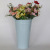 Flower Pot Wholesale Colorful Iron Leather Creative Home Decoration Binaural Flower Bucket Home Decoration Display Iron Bucket