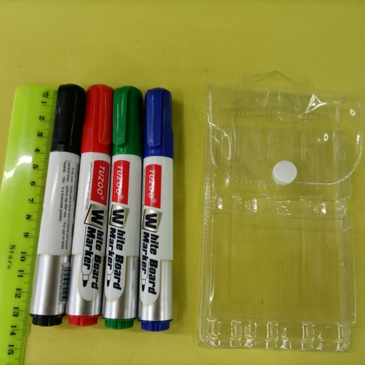 105  4支PVC袋白板笔