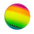 PVC Full Printing Ball 9-Inch Rainbow Ball Baby Cognition Infant Inflatable Toy Ball Sports Customization Wholesale