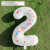 32-Inch Large White Digit Aluminum Balloon Children's Birthday Full-Year Party Layout Photo Props Stickers Balloonxizan