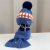 Winter Children's Hat Scarf Set Men's and Women's Thick Fleece Wool Knitted Warm Ear Protection New Two-Piece Suit Cap