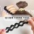 2022new High Ponytail Hair Ring Rubber Headband Head Rope Women's High-Grade Hair Rope Rubber Band Hair Band for Hair Ties Hair Accessories