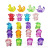 Amusement Park Toy Beads Cartoon Character Modeling Beads Colorful Transparent Beads Children DIY Beaded Toys Ornament