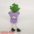 Artificial/Fake Flower Bonsai Ceramic Basin Bear Succulent Desk Living Room Bedroom Bar Counter and Other Ornaments