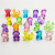 Amusement Park Toy Beads Cartoon Character Modeling Beads Colorful Transparent Beads Children DIY Beaded Toys Ornament