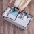 Washable Multifunctional Fabric Transparent Shoe Box Underwear Cotton and Linen Storage Box Bottom Shoes Storage Box