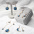 Tassel Earrings Wholesale Blue Starry Sky Planet Ear Ring Long Asymmetric Eardrops Ear Studs Moon Earrings Cross-Border