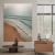 Handmade Painting Living Room Abstract Paintingfor Hanging Entrance Restaurant Silent Wind Mural Sea Beach Texture Decorative 3D Painting